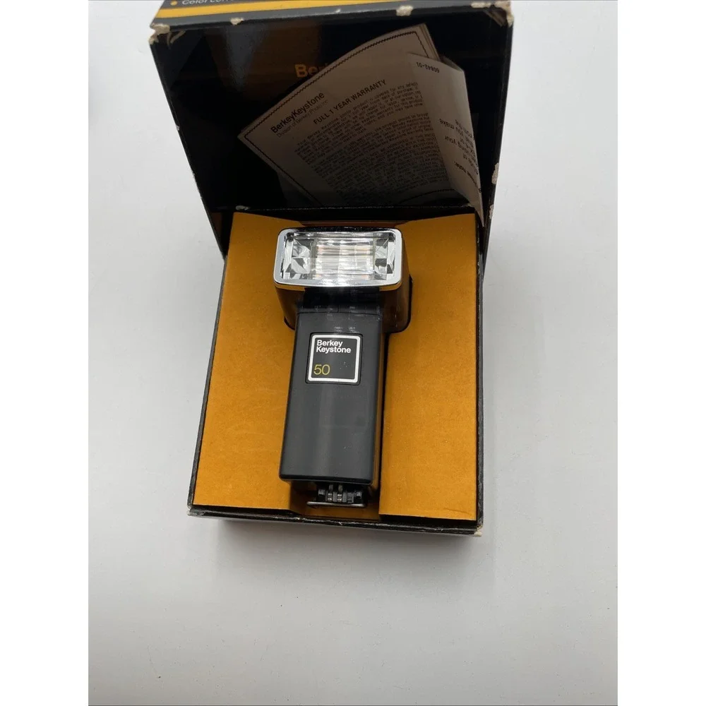 New! BERKEY KEYSTONE 50 ELECTRONIC FLASH